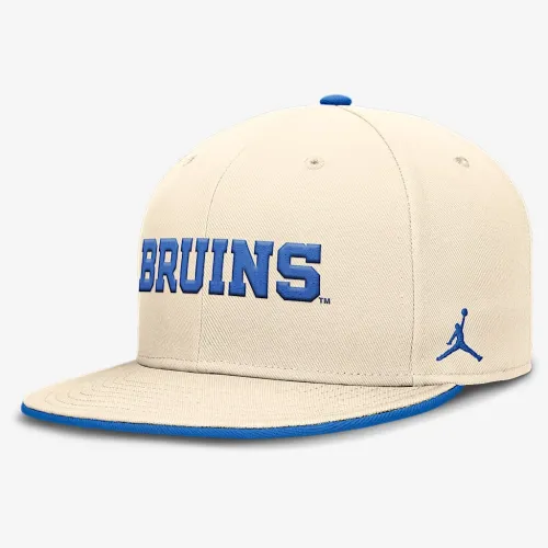 Nike UCLA Bruins Primetime True мужские Jordan Brand Dri-FIT College Fitted Hat цвет коричневый