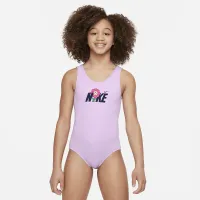 Nike Swim Big дитячі (Girls') U-Back One-Piece Swimsuit колір фіолетовий