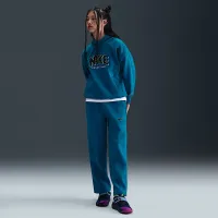 Nike Culture of баскетбольные Big детские Pullover Fleece Толстовка с капюшоном синий