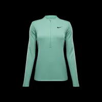 Nike Dri-FIT UV Advantage женская 1/2-Zip Top цвет зеленый