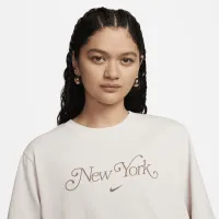Nike Sportswear Essential женская футболка цвет коричневый