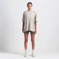 NikeSKIMS Airy женская оверсайз футболка цвет коричневый