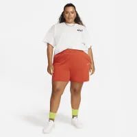 Nike Sportswear женская Jersey шорты (большие размеры) Orange