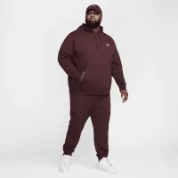 Nike Sportswear Club Fleece Pullover Толстовка с капюшоном цвет красный