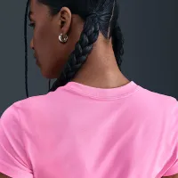 Nike Sportswear Chill Knit жіноча Cropped футболка Pink