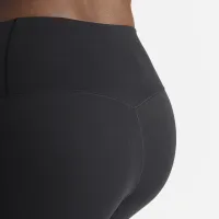 Nike Zenvy женская Gentle-Support С высокой Талией Cropped лосины цвет черный