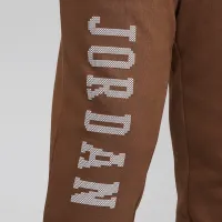 Nike Jordan MJ Essentials Member Fleece Pants Big Kids Pants цвет коричневый