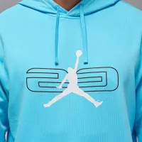 Nike Jordan Sport Crossover чоловічі Fleece Pullover Толстовка з капюшоном блакитний