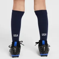 USWNT 2025 Stadium Away (жіноча Team) Little дитячі Nike Soccer Replica 3-Piece Kit блакитний