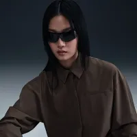Nike 24.7 PerfectStretch жіноча Dri-FIT оверсайз Long-Sleeve Shirt колір коричневий