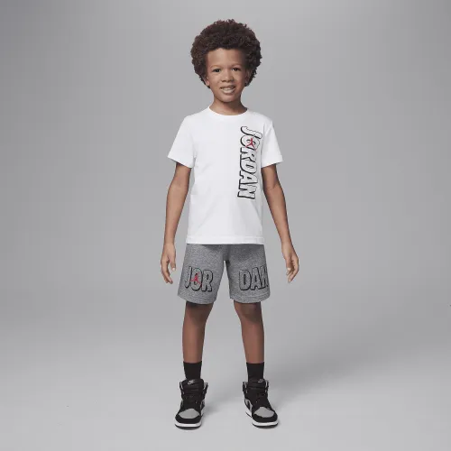 Nike Jordan Rise Little дитячі шорти комплект колір сірий