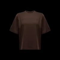 Nike Sportswear женская Boxy футболка цвет коричневый
