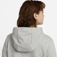 Nike Sportswear Club Fleece жіноча Logo Pullover Толстовка з капюшоном колір сірий