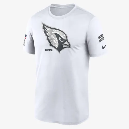 Arizona Cardinals Salute to Service Primary Edge Legend чоловічі Nike Dri-FIT NFL футболка колір білий