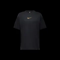 Nike Sportswear женская Loose Short-Sleeve Graphic футболка цвет черный
