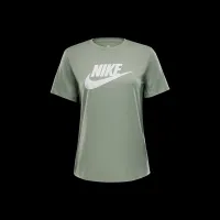Nike Sportswear Essentials жіноча Logo футболка колір зелений