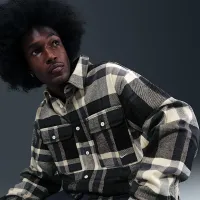 Nike Life мужские Field Shirt цвет серый