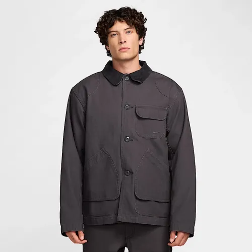 Nike Life чоловічі Flannel-Lined Barn Coat колір сірий