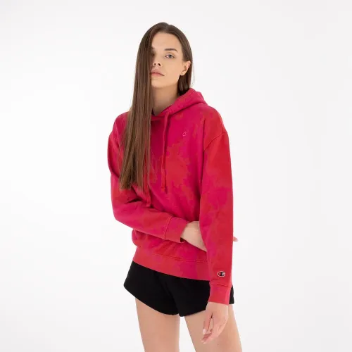 Кофта/футболка Champion Hooded світшот 116071-PS025 - Червона