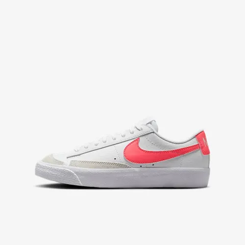 Nike Blazer Low '77 Big детские Кроссовки цвет белый