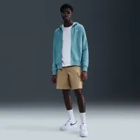 Nike Club мужские Full-Zip Fleece Толстовка с капюшоном синий