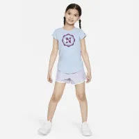 Nike Prep in Your Step Little дитячі Graphic футболка блакитний