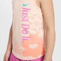 Nike Dri-FIT Little детские Wild Flower 2-Piece Tank and Mesh шорты набор Pink