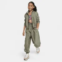 Nike Sportswear Big дитячі (Girls') Woven Pants колір зелений