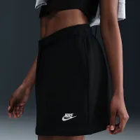 Nike Sportswear Club Fleece женская Mid-Rise юбка цвет черный