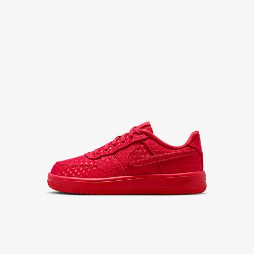 Nike Force 1 Low V Lace Little дитячі Кросівки колір червоний