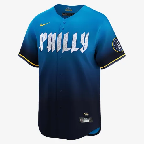 Trea Turner Philadelphia Phillies City Connect чоловічі Nike Dri-FIT ADV MLB Limited Jersey блакитний