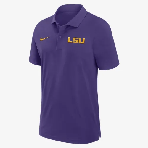 LSU Tigers Sideline чоловічі Nike Dri-FIT College Polo колір фіолетовий