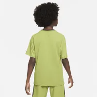 Nike Multi Big детские (для мальчиков) Dri-FIT тренировочные Top цвет зеленый