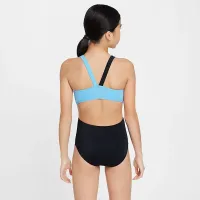Nike Swim Big детские (Girls') Asymmetrical Monokini цвет черный