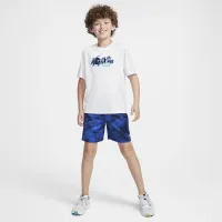 Nike Multi Big детские (для мальчиков) Dri-FIT Top цвет белый