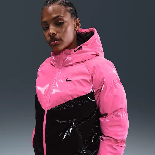 Nike Sportswear женская Therma-FIT Shine Puffer Pink