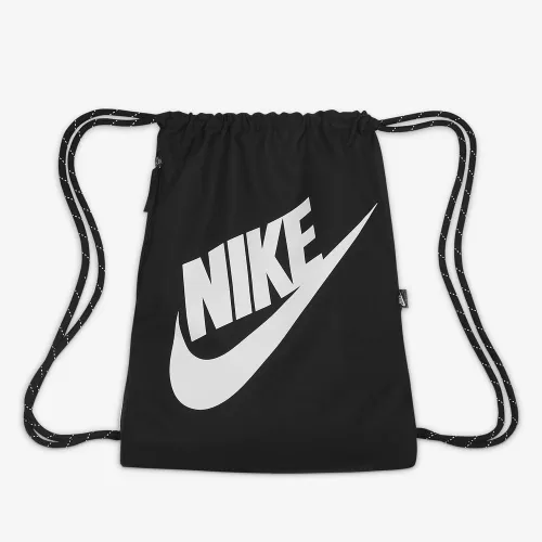 Nike Heritage Drawstring сумка (13L) колір чорний