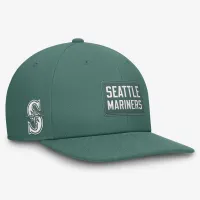 Seattle Mariners Bicoastal Pro чоловічі Nike Dri-FIT MLB Adjustable Hat колір зелений