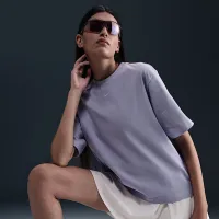 Nike Sportswear Essential женская Boxy футболка цвет фиолетовый