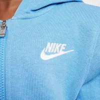 Nike Full-Zip Club комплект Toddler 2-Piece Толстовка з капюшоном комплект блакитний