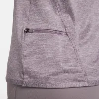 Nike Swift Element жіноча UV Protection 1/4-Zip Running Top колір фіолетовий