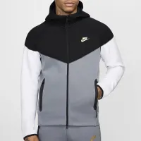 Nike Sportswear Tech Fleece Windrunner чоловічі Full-Zip Толстовка з капюшоном колір чорний