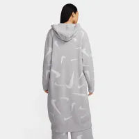 Nike Sportswear Phoenix Cozy Букле женская Loose Long Knit Cardigan цвет серый