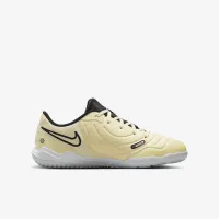 Nike Jr. Tiempo Legend 10 Academy Little/Big детские Indoor/Court Low-Top Soccer Кроссовки Yellow