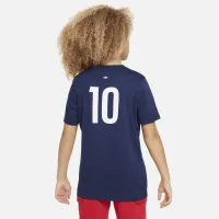 Paris Saint-Germain Big детские Nike Soccer футболка синий