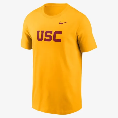 USC Trojans Primetime Wordmark чоловічі Nike College футболка Yellow