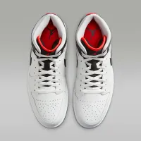 Nike Air Jordan 1 Mid чоловічі Кросівки колір білий