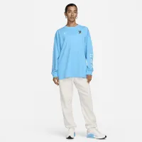 USA Essentials жіноча Nike Long-Sleeve Top блакитний