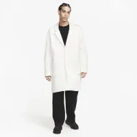 Nike Sportswear Tech Fleece Reimagined мужские Loose Fit Trench Coat цвет белый