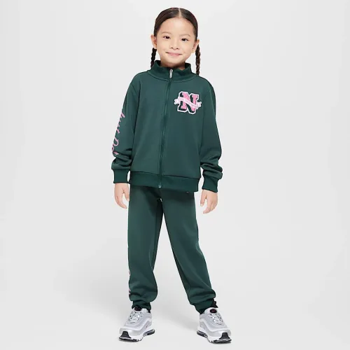 Nike Swoosh Spirit Little детские 2-Piece Track набор цвет зеленый